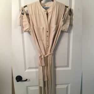 Antonio Melani Beige Dress Size 4
